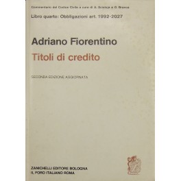 Dei titoli di credito. Art. 1992-2027