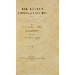 Del diritto commerciale e marittimo secondo le leggi austriache ed …