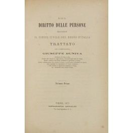 Del diritto delle persone secondo il codice civile del Regno …
