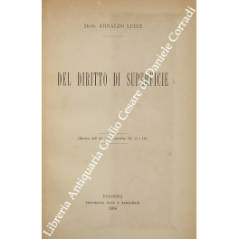 Del diritto di superficie