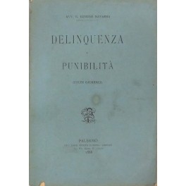 Delinquenza e punibilita (studi giuridici)