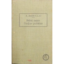 Delitti contro l'ordine pubblico
