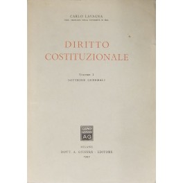 Diritto costituzionale. Vol. I - Dottrine generali (unico pubblicato)