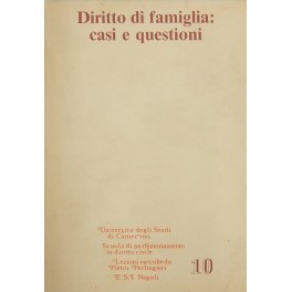 Diritto di famiglia: casi e questioni. Incontro sul nuovo diritto …