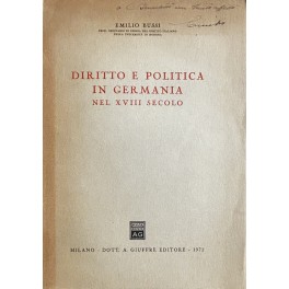 Diritto e politica in Germania nel XVIII secolo