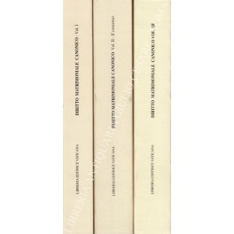 Diritto matrimoniale canonico. Vol. I; Vol. II - Il consenso; …