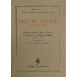 Diritto penale. (Strafrecht). Traduzione italiana dell'Avv. Filippo Mandalari effettuata sulla …