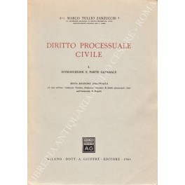 Diritto processuale civile. Vol. I - Introduzione e parte generale; …