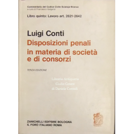 Disposizioni penali in materia di società e di consorzi. Art. …