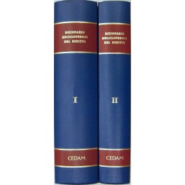 Dizionario enciclopedico del diritto. Vol. I - A-L. Vol. II …