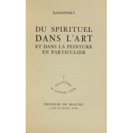 Du Spirituel Dans L'Art