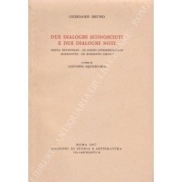 Due dialoghi sconosciuti e due dialoghi noti. Idiota triumphans - …