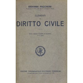 Elementi di diritto civile