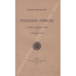 Epurazioni storiche. I - Il ripurgo" di Maria Carolina (1799)