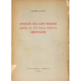 Esperibilità delle azioni possessorie contro gli atti della pubblica amministrazione