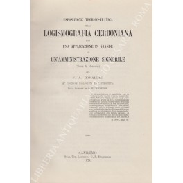 Esposizione teorico pratica della logismografia cerboniana con una applicazione in …