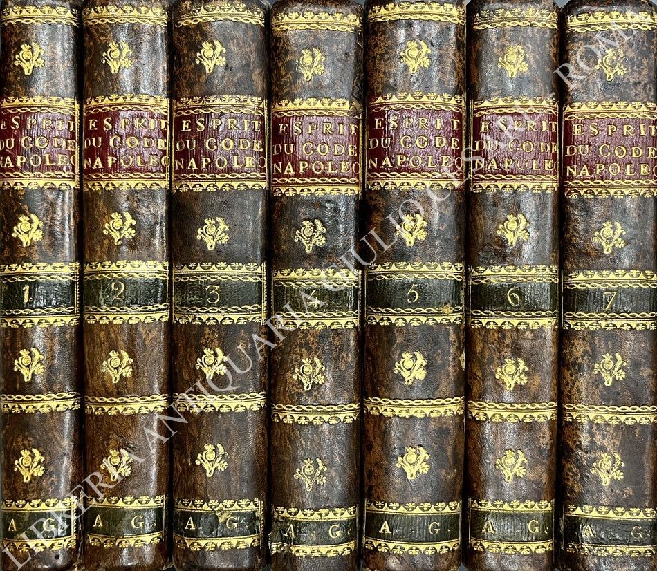Esprit du Code Napoleon tire de la discussion ou Conference …