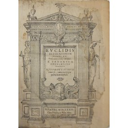 Euclides ., Elementorum libri XV. Una cum Scholijs antiquis. A …