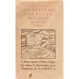 Foji staccati dar vocabbolario pe' commido de la gioventù studiosa