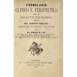 Formulario clinico e terapeutico per le malattie dei bambini. Versione …