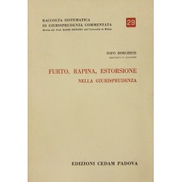 Furto, rapina, estorsione nella giurisprudenza