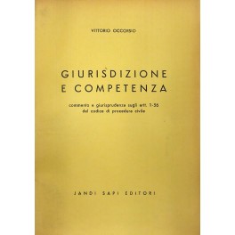 Giurisdizione e competenza. Commento e giurisprudenza sugli artt. 1-56 del …