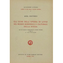 Gli echi dell'opera di Livio nel mondo scientifico e culturale …