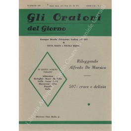 Gli oratori del giorno. Rassegna mensile d'eloquenza. Anno LXI - …