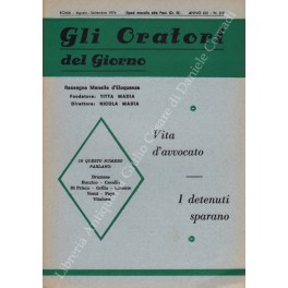 Gli oratori del giorno. Rassegna mensile d'eloquenza. Anno XLII - …