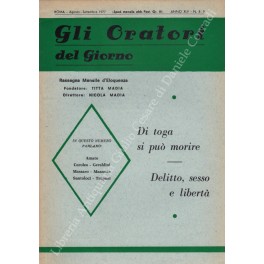 Gli oratori del giorno. Rassegna mensile d'eloquenza. Anno XLV - …