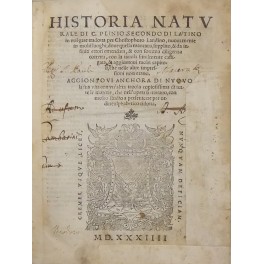 Historia naturale di C. Plinio Secondo di latino in volgare …