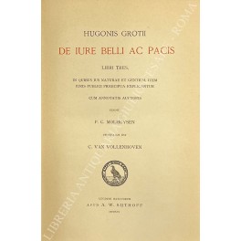 Hugonis Grotii, de iure belli ac pacis libri tres, in …