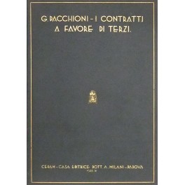 I contratti a favore di terzi. Studio di diritto romano, …