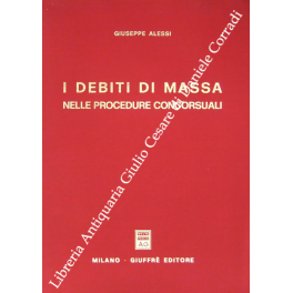 I debiti di massa nelle procedure concorsuali