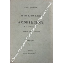 I due gradi nell'unità del sapere ovvero la scienza e …