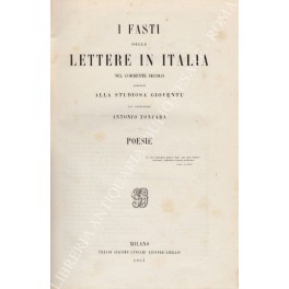 I fasti delle lettere in Italia nel corrente secolo additati …