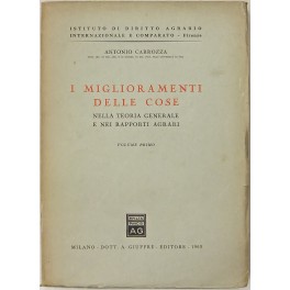 I miglioramenti delle cose nella teoria generale e nei rapporti …