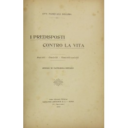 I predisposti contro la vita. Suicidi omicidi omicidi-suicidi. Studio di …