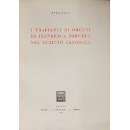 I trapianti di organi da individuo a individuo nel diritto …