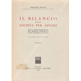 Il bilancio delle società per azioni nella determinazione del reddito …