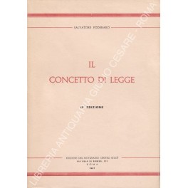 Il concetto di legge