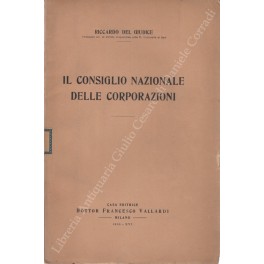 Il consiglio nazionale delle corporazioni