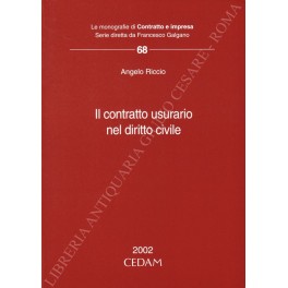 Il contratto usurario nel diritto civile