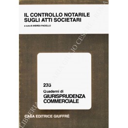 Il controllo notarile sugli atti societari