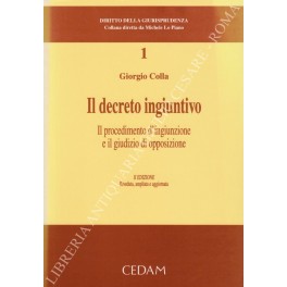 Il decreto ingiuntivo