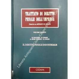 Il diritto penale industriale. E. Bocchini - Il diritto industriale …