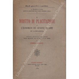 Il diritto di placitazione e l'economato dei benefici vacanti in …