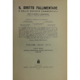 Il Diritto Fallimentare e delle societa commerciali. Rivista di dottrina …