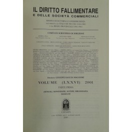 Il Diritto Fallimentare e delle società commerciali. Rivista di dottrina …