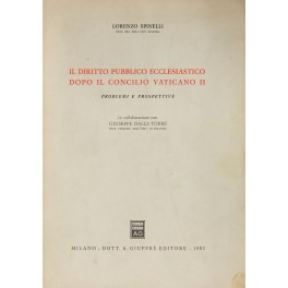 Il diritto pubblico ecclesiastico dopo il Concilio Vaticano II. Problemi …